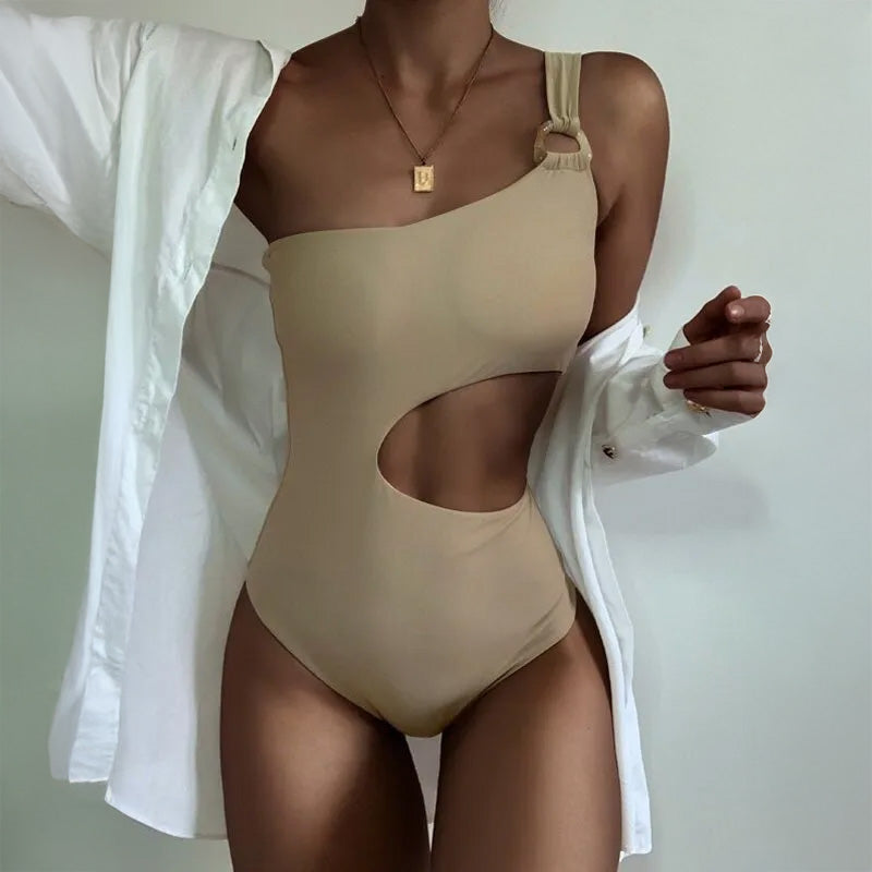 Monokini z wycięciem