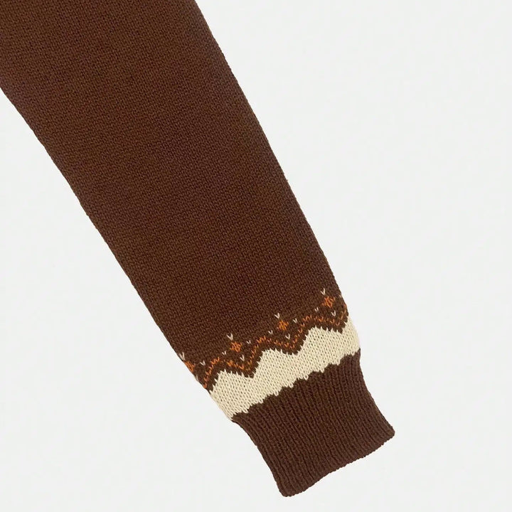 Sweter z motywem dyni