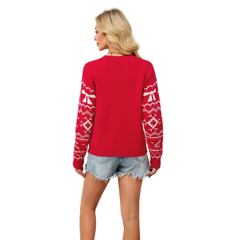 Sweter ze świątecznym motywem
