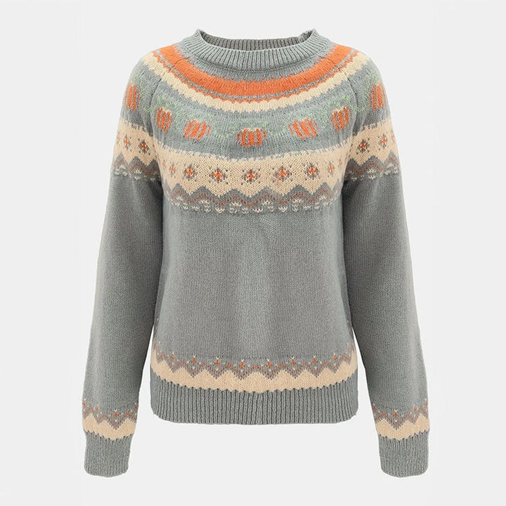 Sweter z motywem dyni