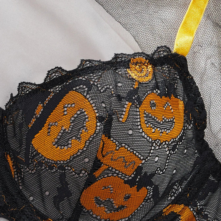Halloweenowy komplet bielizny