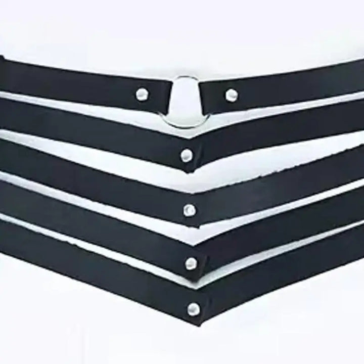 Szeroki choker z panelami