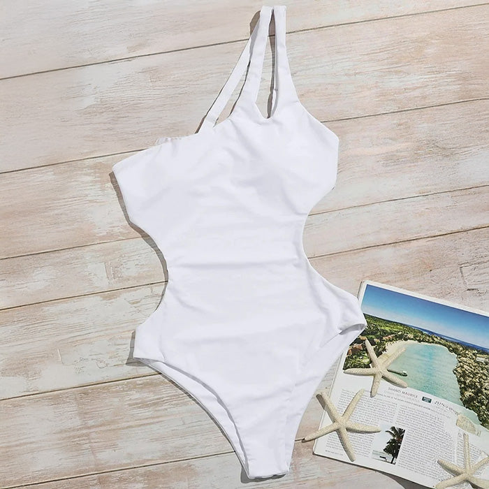 Monokini na jedno ramię