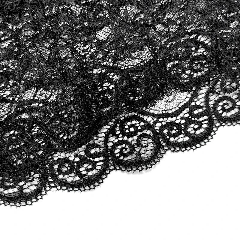 Satynowy komplet z koronką - Provoness