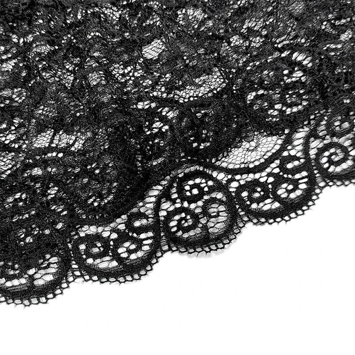 Satynowy komplet z koronką - Provoness