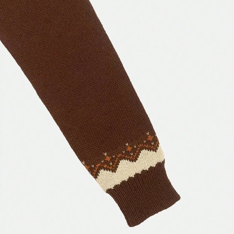 Sweter z motywem dyni
