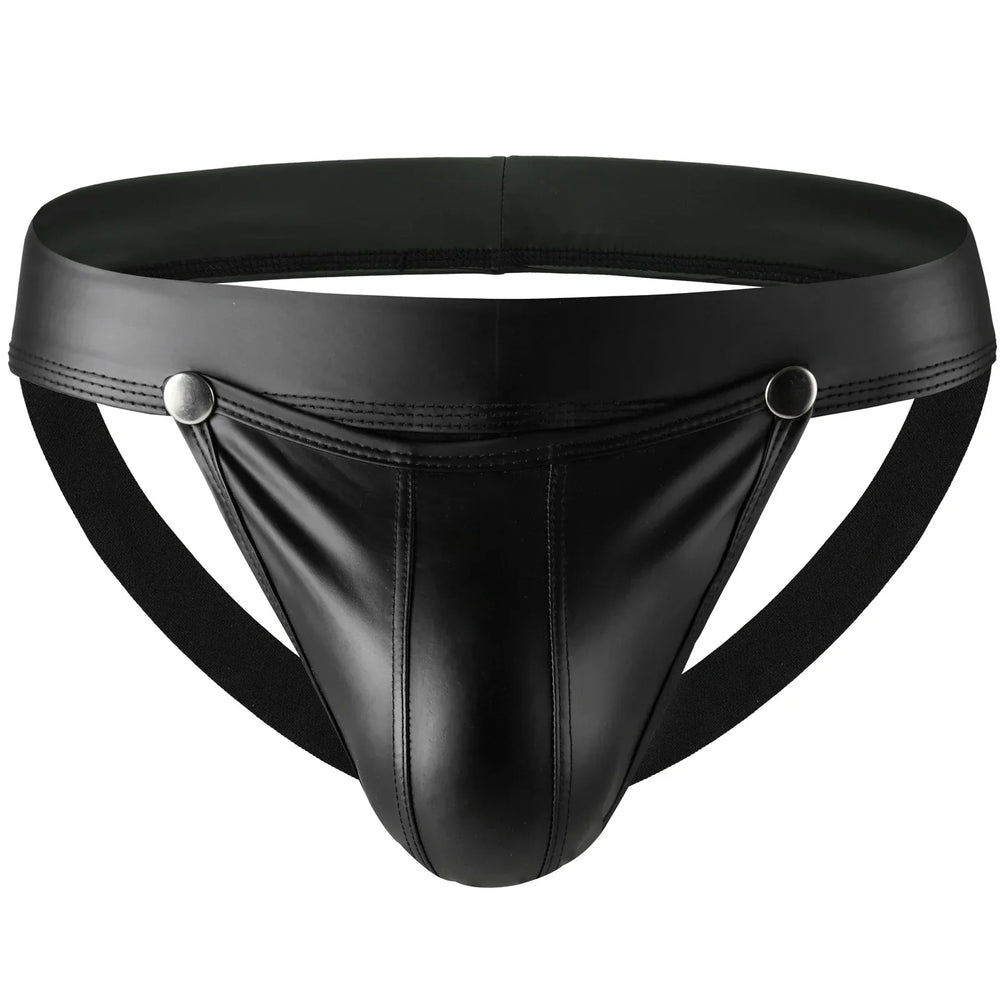 Męskie slipy z ekoskóry - Provoness