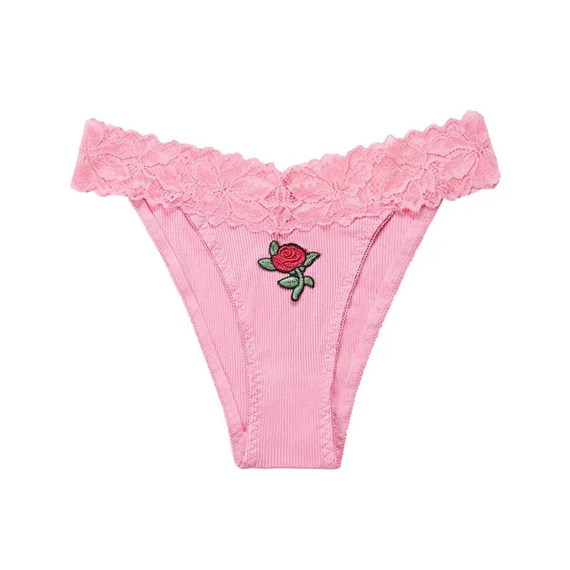 Figi z haftowaną różą Figi - Provoness