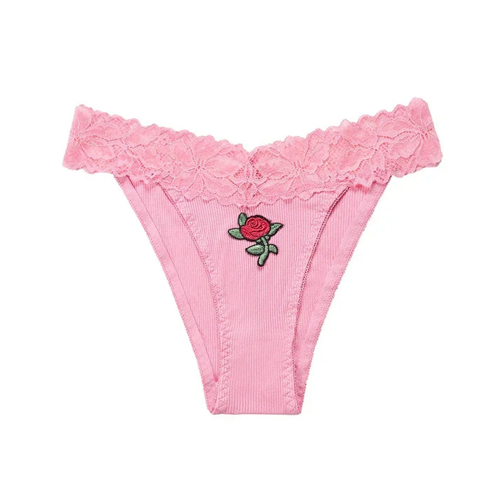 Figi z haftowaną różą Figi - Provoness