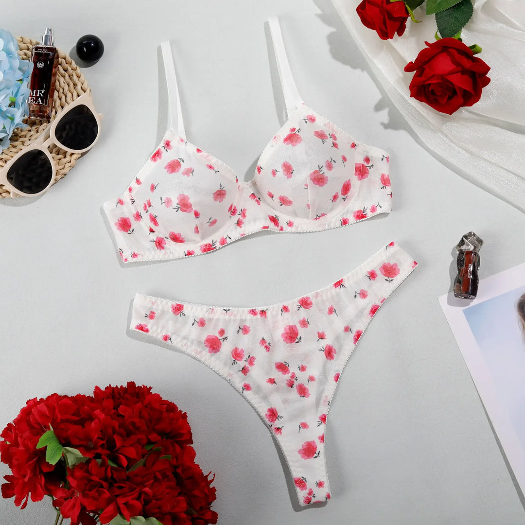 Komplet w kwiaty Komplety nocne - Provoness