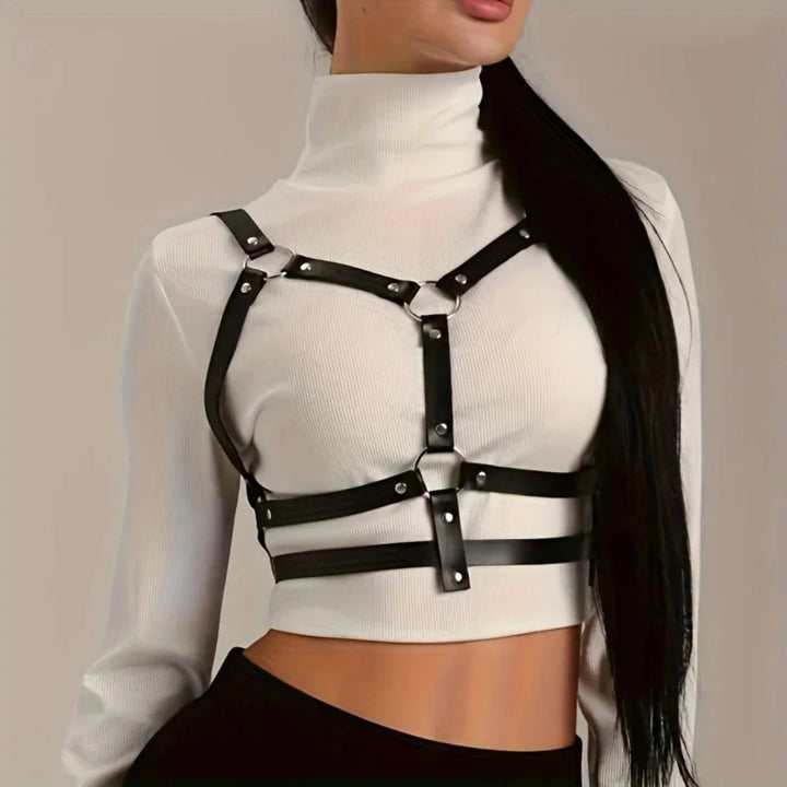 Harness damski z regulowanymi paskami