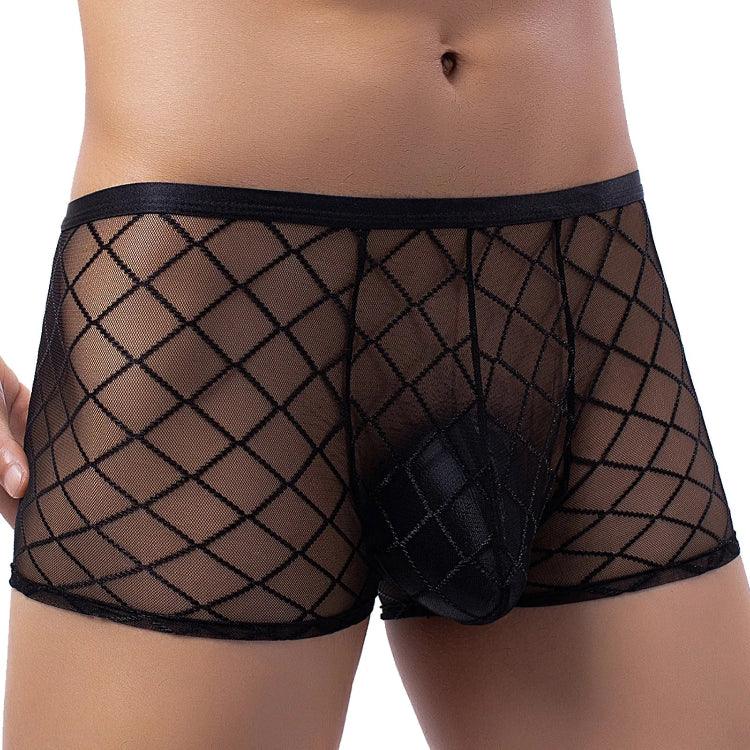 Przezroczyste bokserki z siateczki - Provoness