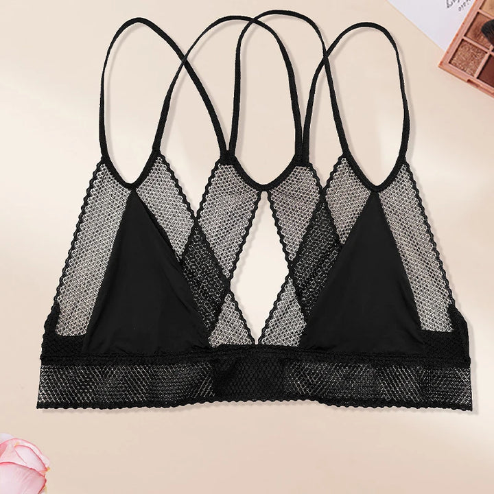 Miękki biustonosz z cienkimi ramiączkami