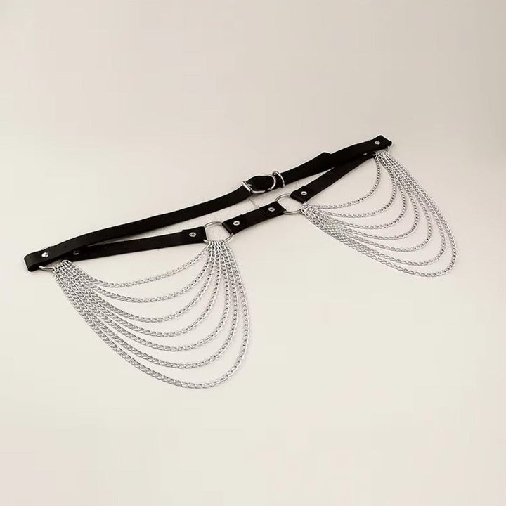 Harness spódniczka z łańcuszkami