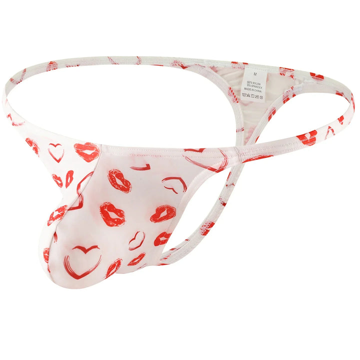 Męskie stringi z nadrukiem - Provoness