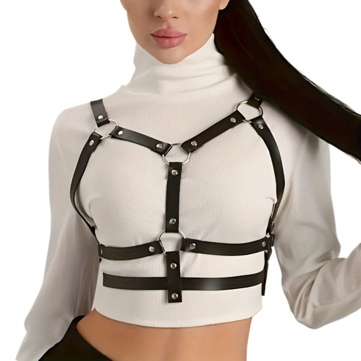 Harness damski z regulowanymi paskami