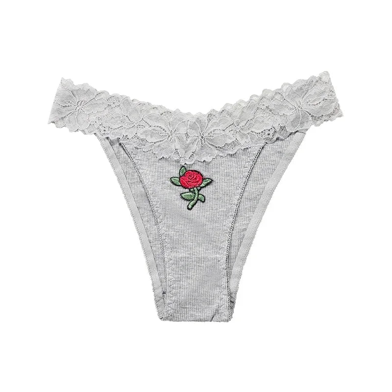 Figi z haftowaną różą Figi - Provoness