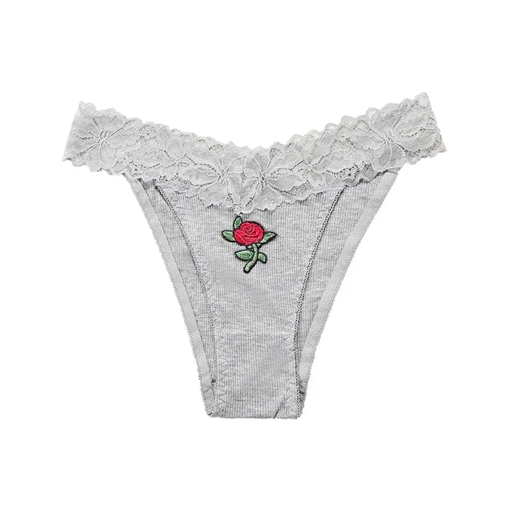 Figi z haftowaną różą Figi - Provoness