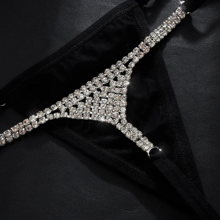 Stringi z błyszczącymi cyrkoniami Stringi - Provoness